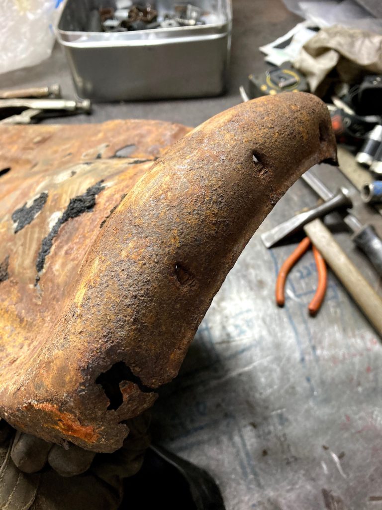 腐食部品の再生レストア